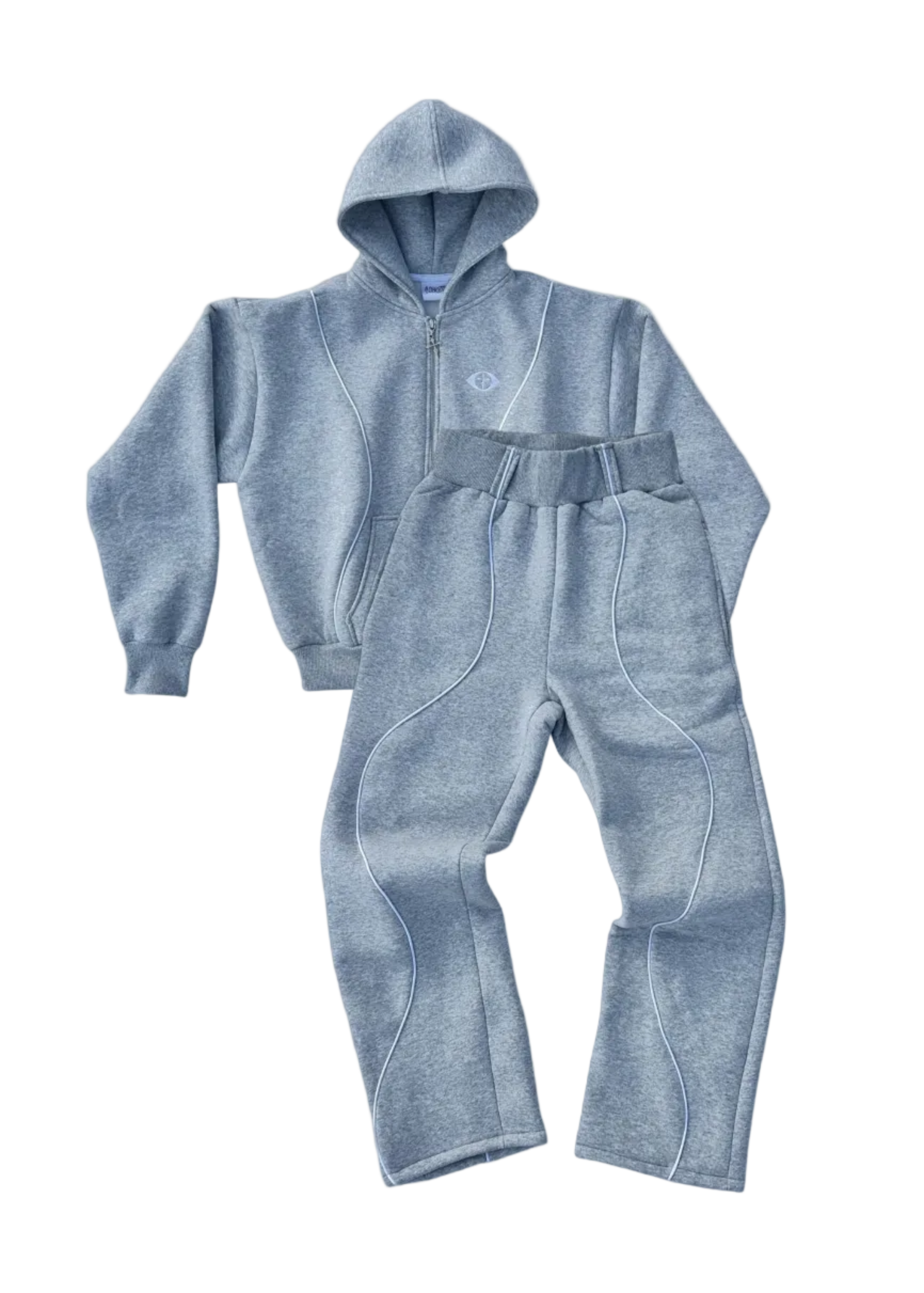 Tuta Double Lines Grey